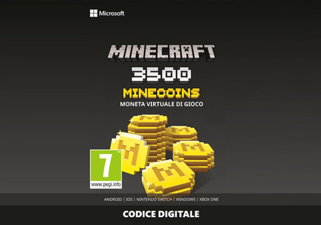 Microsoft Minecraft 3500 MineCoins