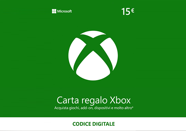 Microsoft Xbox Carta Regalo 15€