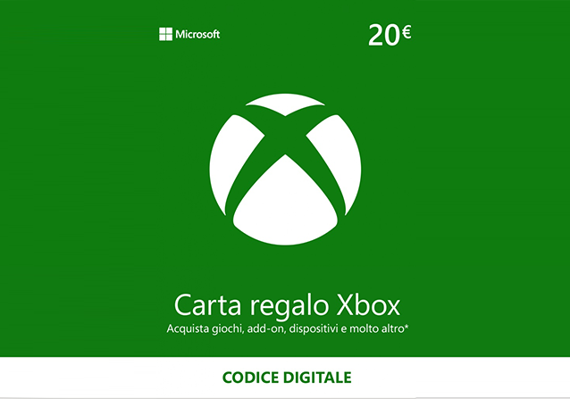 Microsoft Xbox Carta Regalo 20€