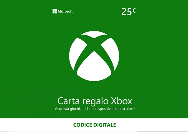 Microsoft Xbox Carta Regalo 25€