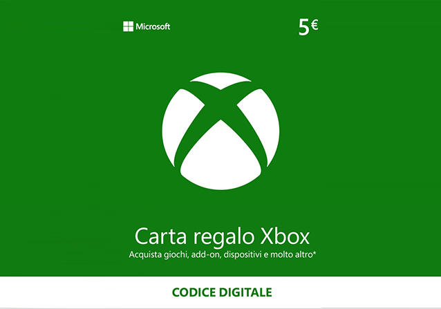 Microsoft Xbox Carta Regalo 5€