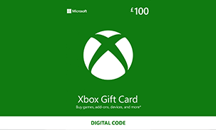 Microsoft Xbox Gift Card £100 UK