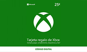 Microsoft Xbox Live Tarjeta Regalo 25€