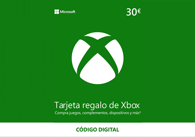 Microsoft Xbox Live Tarjeta Regalo 30€