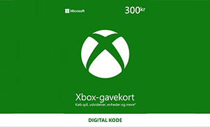 Microsoft Xbox Live Gavekort 300 DKK