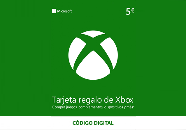 Microsoft Xbox Live Tarjeta Regalo 5€