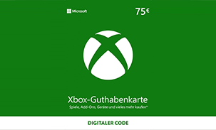 Microsoft Xbox Live Guthaben 75€