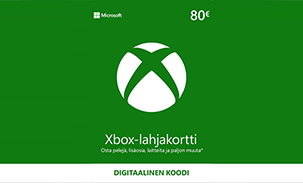 Microsoft Xbox Lahjakortti 80 €