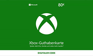 Microsoft Xbox Live Guthaben 80€