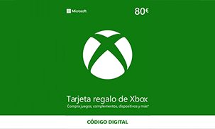 Microsoft Xbox Live Tarjeta Regalo 80€