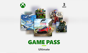 Microsoft Xbox Game Pass 3 Mesi