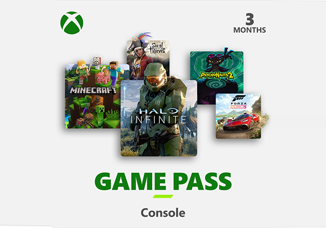Microsoft Xbox Game Pass 3 Months Subscription